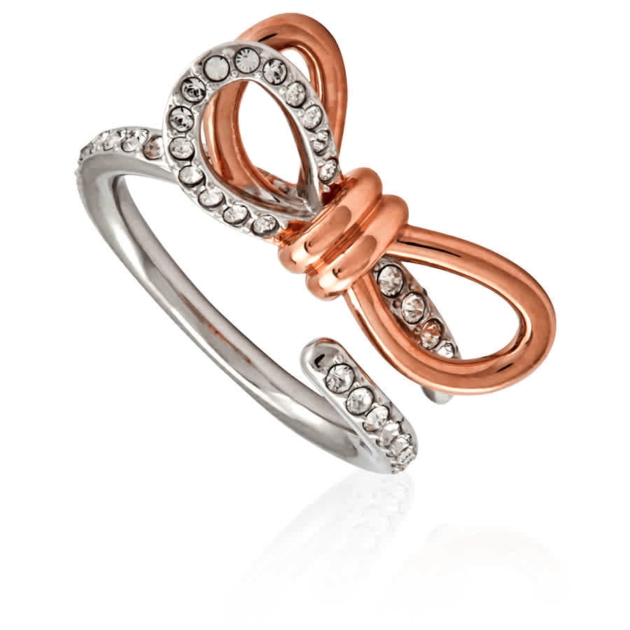 swarovski lifelong bow double ring