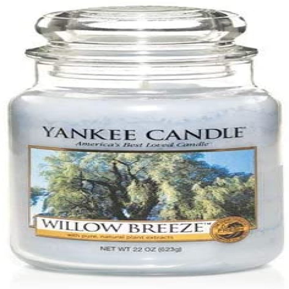 Yankee Candle ~ WILLOW BREEZE ~ 22oz Large Jar *Free Expedited Shipping* 