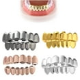 thumbnail image 3 of ZYHARUKO Removable Mouth Grillzs Set Top and Bottom Tooth Caps Comfortable Dentals Grills for Party, 3 of 8