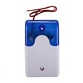 thumbnail image 1 of Mini Wired Strobe Warning Siren Durable Dc 12V Sound Alarm Flashing Light Sound Siren Horn Home Security Alarm System 115Db, 1 of 5