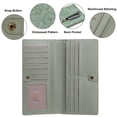thumbnail image 5 of FALAN MULE Ultra Slim Thin Women Wallet RFID Blocking Card Holder Leather Bifold Ladies Wallet, 5 of 7