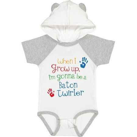 

Inktastic Baton Twirler Future Gift Baby Boy or Baby Girl Bodysuit