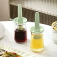 thumbnail image 6 of JingChun Oil Dispenser with Brush - Glass Olive Oil Dispenser for Kitchen, Oil Dispenser Bottle with Silicone Basting Brush for Cooking Vinegar Sauce BBQ Grill Frying, 6 of 6