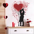 thumbnail image 5 of Wovilon Valentine's Day Love Tree Couple Children's Bedroom Entrance Fish Tank Home Decoration Wall Stickers, 5 of 7