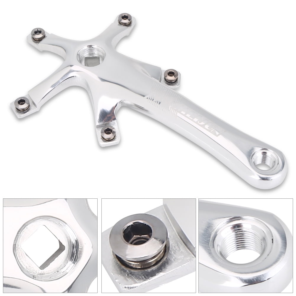 Mgaxyff 170MM Mountain Road Bike Alloy Single Crankset Repair Parts