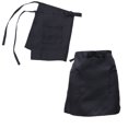 thumbnail image 6 of TABLZONE 2-Pack Black Short Aprons with Adjustable Waistbands and Multiple Pockets for Cooking, Serving, and Kitchen Tasks, 6 of 8