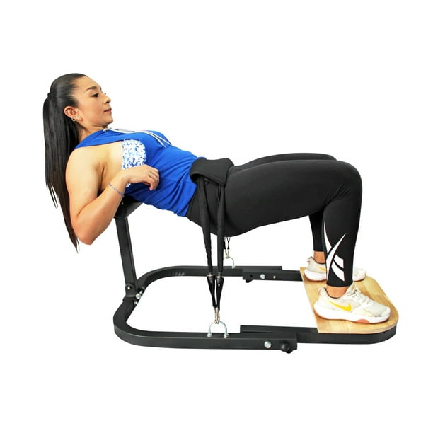 Máquina de empuje de cadera, Entrenador de gluteos, Banco para hip thrust,  MDFitness, banco para ejercicio, gym en casa, banco ejercicio, aparatos de 