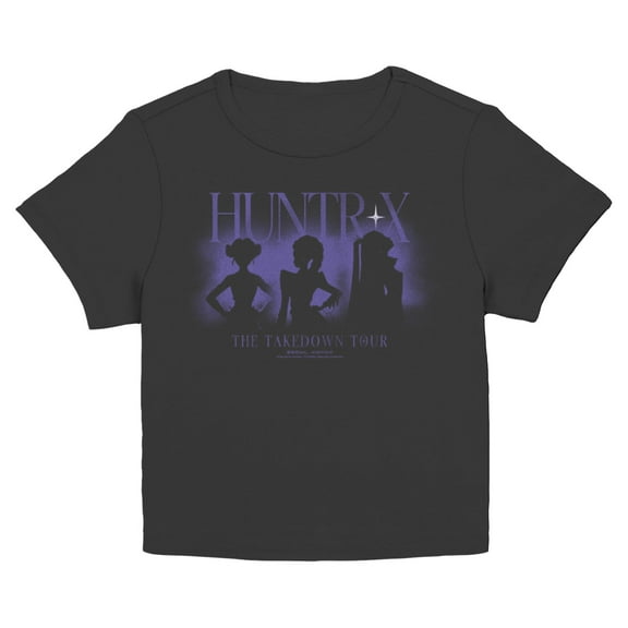 Juniors KPop Demon Hunters The Takedown Tour Silhouette Girls T Shirt