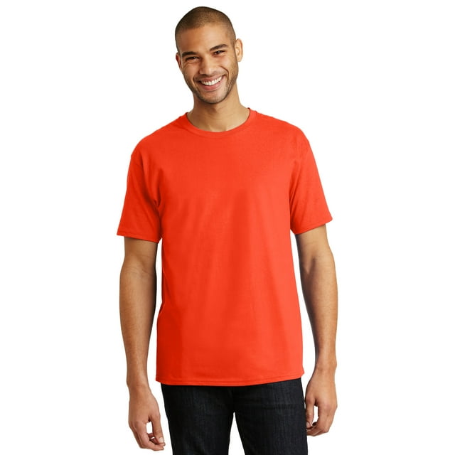 Hanes® - Camiseta 100% algodón auténtica. 5250 hanes 5250