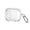 White, variant on Rugged Case for AirPods Pro 2, HD Clear & Contrast Color Design Shockproof Cover for Airpods Pro 2nd Generation 2022 with Switch and Carabiner