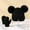 Black, variant on TAIAOJING Winter Hat for Kids Toddler Children Baby Girls Boys Soft Warm Knit Hat Kids Winter Hat Solid Knitted Gloves