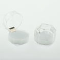 thumbnail image 4 of 20 elegantes joyeros hexagonales con anillos y pequeños organizadores para guardar baratijas Blanco, 4 of 9
