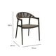 thumbnail image 3 of Silla Prage Durex Furniture Estructura DARK GREY 14469 Cuerda DARK GREY HF-002 SEAT SL DARK BROWN 50065, 3 of 3