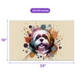 thumbnail image 5 of Shih Tzu Portrait Watercolor Vintage Retro Styles Doormat Lion Dog Lover Gifts Indoor Outdoor Welcome Mat - 00001, 5 of 5