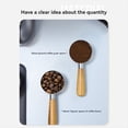 thumbnail image 3 of Cuchara Medidora de Café, Cuchara Medidora de Acero Inoxidable con de Madera para Café, Té y Más para la Cocina y el Hogar, 3 of 10