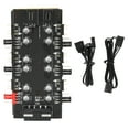 thumbnail image 2 of PWM Hub Extender,6 Way Splitter Hub PINARGB Extender ARGB Hub Extender Versatile Functionality, 2 of 14