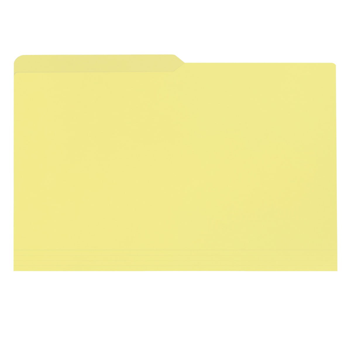 YELLOW Cardstock End Tab Folder - BARKLEYﾙ COMPATIBLE (ETF229Y)
