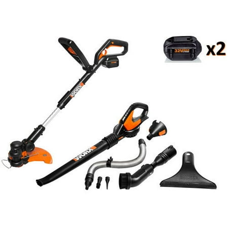 Worx WG924.4 32V MAX Lithium-Ion 2-Piece Outdoor Tool Combo Kit