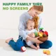 thumbnail image 2 of Montessori, Baby Soft Play House Fruit Basket Sensory Toys for 0-6-12 Months Baby, Newborn Felt Simulation Food Educational Toy, 2 of 6
