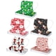 thumbnail image 1 of Mascarilla navideña Mascarilla con elásticos Mascarilla desechable para adultos Impresión de dibujos animados Mascarilla protectora de tres capas para Navidad Mixta 50 piezas (06) Rojo Verde RV011031-01122SDJ, 1 of 4
