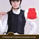 thumbnail image 3 of Naiovety Chaleco de seguridad para montar a caballo de grado profesional, duradero y seguro, equipo de equitación para hombres, fácil de usar. Cuidado ecuestre y deportes negro Adulto xl, 3 of 6