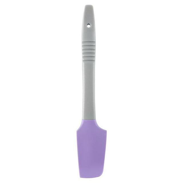 Espátula de cera reutilizable de silicona para depilación corporal en casa. púrpura