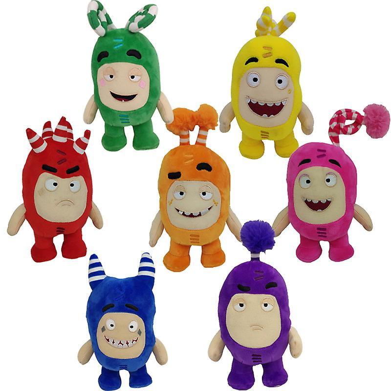 Kawaii Oddbods Fuse Bubbles Newt Pogo Slick Jeff Bubbles Zee Plush ...