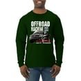 thumbnail image 1 of Wild Bobby, Ford Offroad Machine Classic Built Tough 4x4 Off Road, Cars and Trucks, Men Long Sleeve Shirt, Forest Green, XX-Large, 1 of 4