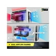 thumbnail image 6 of Antec Dark League DF600 FLUX, Mid-Tower ATX Gaming Case, 5 x 120mm Fans Included, ARGB & PWM Fan Controller, Tempered Glass Side Panel, 2 x USB3.0, High-End GPU Support, 6 of 16