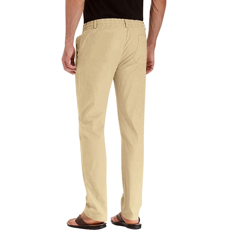 QATAINLAV Dress Pants for Man Slim Fit Straight Leg Suit Trousers Business Casual Outfits Drawstring Elastic Waist Solid Color Work Pant with Pockets Beige XL Gifts for Men - Walmart.com QATAINLAV Dress Pants for Man Slim Fit Straight Leg Suit Trousers Business Casual Outfits Drawstring Elastic Waist Solid Color Work Pant with Pockets Beige XL Gifts for Men - Walmart.com