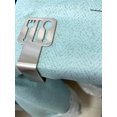 thumbnail image 4 of Qucyy 4pcs Tableware Shape Stainless Steel Silver Thickened Strong Cloth Clip Tablecloth Clamp Holder Table Cover Clamps Table Cloth Holder Table Cloth Clips Holder(Tableware), 4 of 5