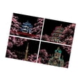 thumbnail image 4 of Juego de 4 piezas Strade Fareast Limited Papel para raspar 21 cm x 29 cm, 4 of 8