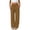 #04 Brown 【Mix & Match: Stock Up on Your Favorite Colors】, variant on Women's Soft Nylon Spandex Stretch Pants, Mid-Waisted Tummy Control Wide Leg Fit, With Functional Side Pockets, Running, Walking, Yoga, Workout & Everyday Casual | TruHer,Black M