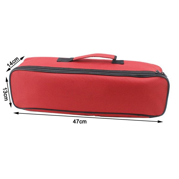 yaaqii 18-Inch Waterproof Storage Tool Bag Oxford Cloth Tote Electrician Organizer