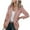 Bare Pink, variant on Dellytop Womens Casual Open Front Long Sleeve Jackets Blazer