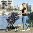thumbnail image 5 of Haiem Colorful Flowers Baby Nursing Cover & Nursing Poncho - Multi Use Cover for Baby Car Seat Canopy, Stroller Cover, 360°Full Privacy Breastfeeding Coverage, 5 of 9