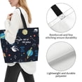 thumbnail image 3 of Easygdp Space Bolsas Tote para Mujer, Bolsos de Hombro para Viaje, Bolsos de Mano de Gran Capacidad para Compras y Trabajo, 3 of 8