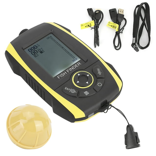 Sonar de profundidad inalámbrico, ecosonda visual, detector de peces, buscador FF268W