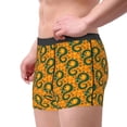 thumbnail image 2 of Yiaed cartoon snake Print Men's Soft Cotton Boxer Shorts Breathable Boxers Underwear Moisture-Wicking Underwear Stretch Boxer Briefs for Man-Large, 2 of 5