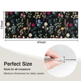 thumbnail image 5 of Pioneer Flower Floral Print Pattern Kitchen Rug Mat,Kitchen Runner Rugs Non Skid Washable,Decorative Kitchen Floor Mats for Kitchen,Sink,Laundry,17"X47", 5 of 5