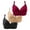Red, variant on Hontri Bra -Seamless Bras for Women,Thin Laceless Comfortable Breathability Underwear Large Size Brater Buckle Female Bra V Neck Vest Bralette Wireless Bra