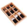 thumbnail image 1 of Matemática Juguete perfecl Juguete de matemáticas Montessori Negro y Perla Barra 1-9, 1 of 6
