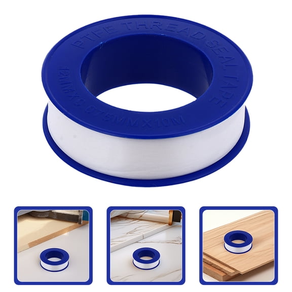 LOLIPPYY 12 Rolls Plumber's Thread Seal Tape PTFE Tape for Leak Prevention and Pipe Thread Sealing