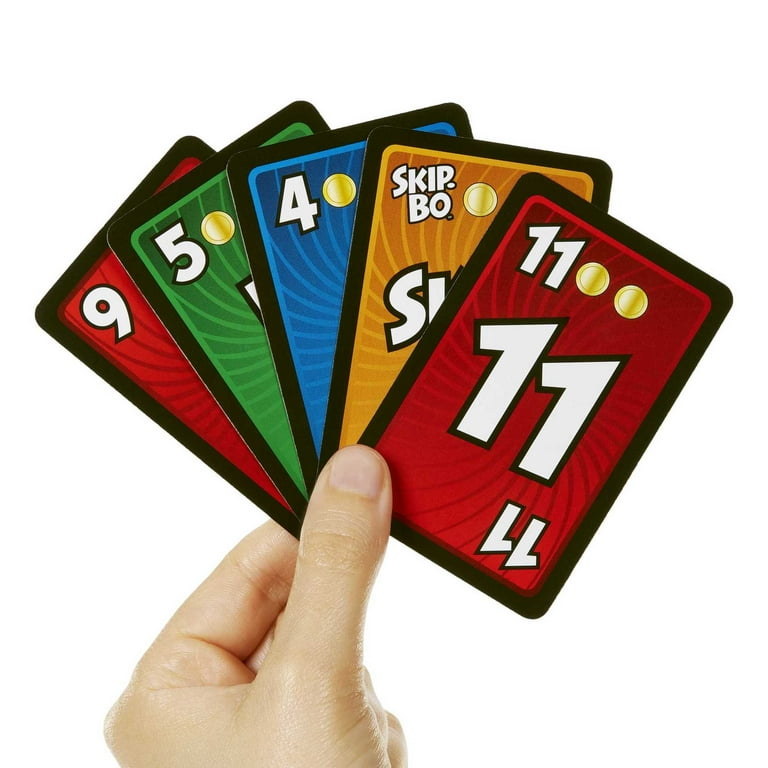 Skip-Bo Masters Card Game for Adults, Family Games for Game Night 