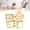Gold, variant on BOKYAN 4 Pieces Pink Transparent Balloon Box Set with Letters, Elegant Party Decoration Kits for Baby Shower, Wedding Proposal, and Birthday Celebrations