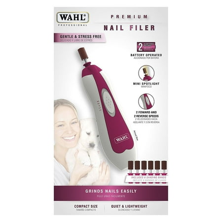 WAHL 5972 Purple WAHL PREMIUM NAIL FILER PURPLE 6 X 1.5 X 1.5