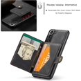 thumbnail image 4 of Case for Samsung Galaxy S21 FE,Detachable Magnetic Wallet Credit Card Slot Case Cover Support Wireless Charging for Samsung Galaxy S21 FE 5G (Black), 4 of 9