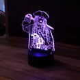 thumbnail image 5 of 3D Pirates of The Caribbean Desk Light - 7 Color LED Lamp Base with USB or Battery and Touch control Rotating Fade or Solid Color mode. Makes a perfect Nightlight for Kids or Unique Gift for any age., 5 of 6