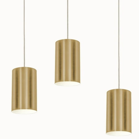 

Afx Tykp04mbrnd3 Tyke 3 Light 18 Wide Multi Light Pendant - Brass