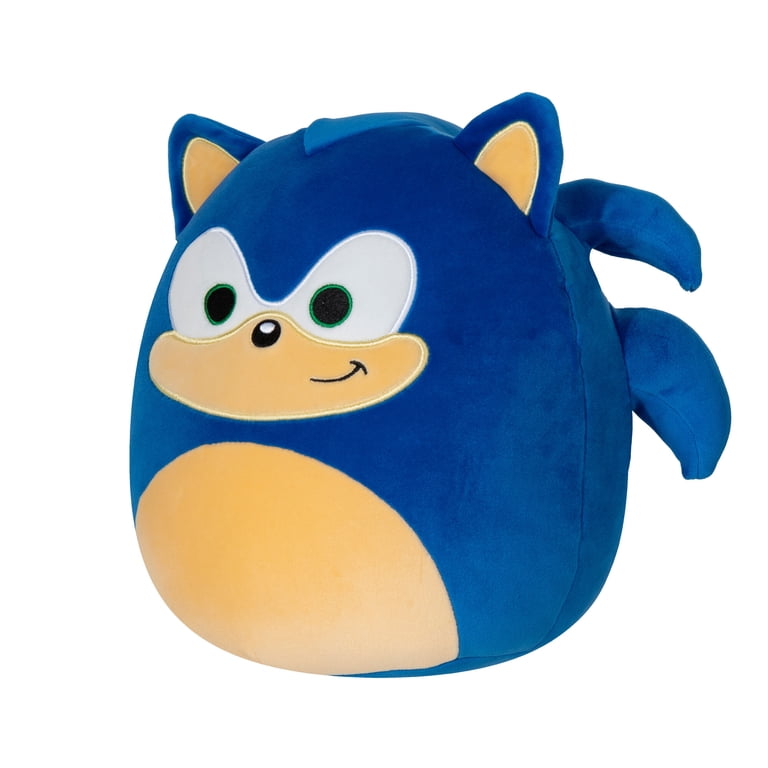 Squishmallows Sonic the Hedgehog ぬいぐるみ SEGA, Squishmallows Plush Toy, 10 inch Sonic, Child's Ultra Soft